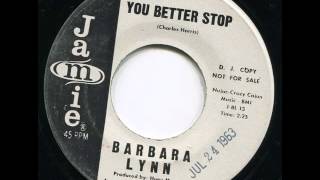 BARBARA LYNN - You better stop - JAMIE