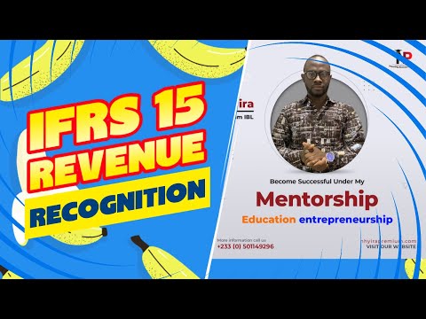 ICAG Lectures: IFRS 15 How To Recognise Revenue PART 1| ICAG |ACCA| CPA| CFA - Nhyira Premium