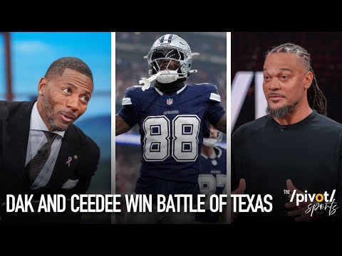Dak, CJ Stroud, Ceedee goes wild, Texans Defense struggles, Dallas Cowboys vs Houston Pivot Sports