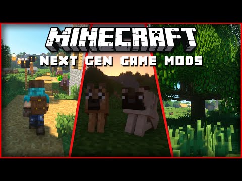 PwrDown - These 20 Mods Make Minecraft Feel Like a Sequel & Next Gen Game!