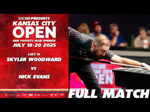 Skyler Woodward vs Nick Evans | Last 16 | Kansas City Open