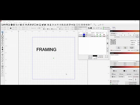 How to center an image to your material in Lightburn