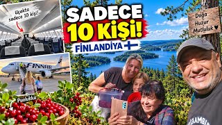 Dünyanın En Mutlu Ülkesi Finlandiya’ya Gittik! 🇫🇮 | Uçakta Sadece 10 K