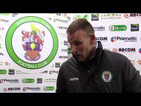 Post Match Reaction | Burgess Hill 2-5 Thurrock FC