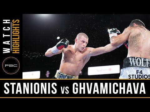 Stanionis vs Ghvamichava Highlights: August 24, 2018 - PBC on FS1