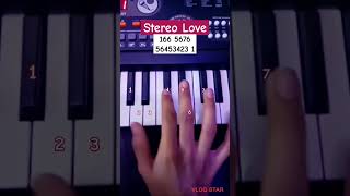 Stereo Love (Easy Piano Tutorial) #tiktok #viral #shorts
