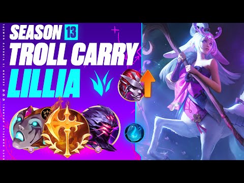 How To Play LILLIA JUNGLE & Be A MONSTER Carry Jungler (EVEN When Your Bot Lane Hard Troll)