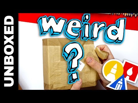 Weird Crayon Unboxing + Featured Art Friends!
