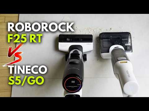 Roborock F25 GT / F25 RT vs. Tineco S5 / GO H20 - Don't Overpay for your Wet Dry Vac