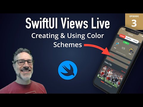 SwiftUI Views Live: 3 - Color Schemes in SwiftUI thumbnail