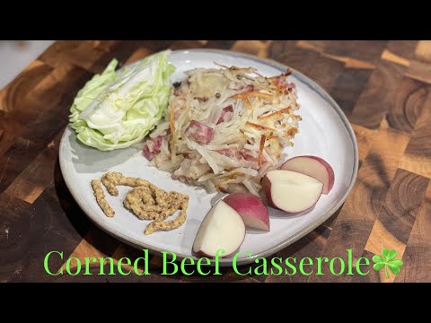 Corned Beef Cabbage and Hash Casserole / BrewBQ'n