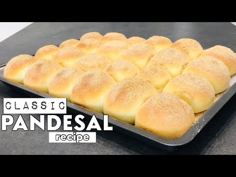 THE CLASSIC PANDESAL RECIPE | PINOY BREAD RECIPE