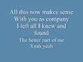 Until You by Billy Currington w/ lyrics!