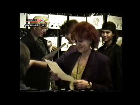 ARCHIWUM MASTER TV ŁUKÓW - Otwarcie Galerii Prowizorium - 1992 r.