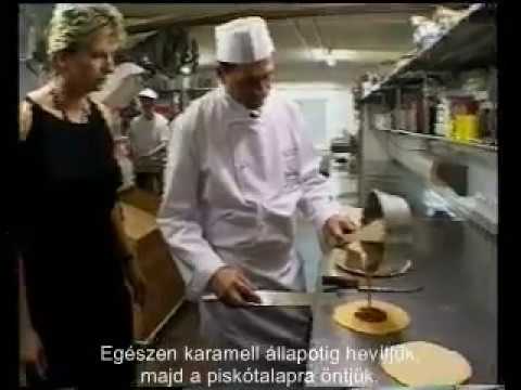 Kiss Zoltán mestercukrász a BBC magyar gasztronómiát bemutató műsorában