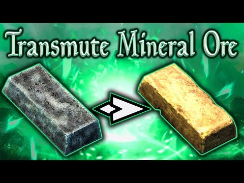 Skyrim SE - Transmute Mineral Ore - Rare Spell Guide