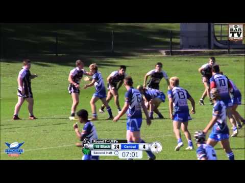 Real NRL Round 7 Under 18's Highlights - Maitland Black vs Central