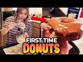 FIRST TIME MAKING DONUTS