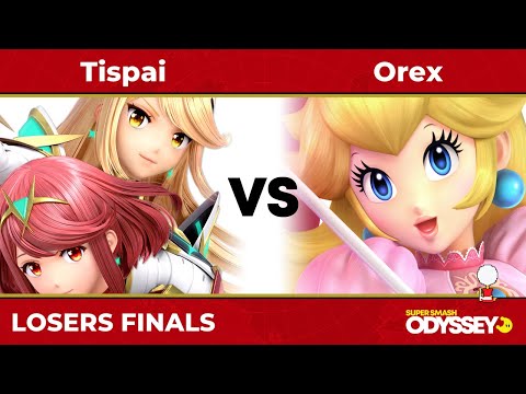 SSO 42 - Tispai (Pyra Mythra) VS Orex (Peach) - Losers Finals - SSBU