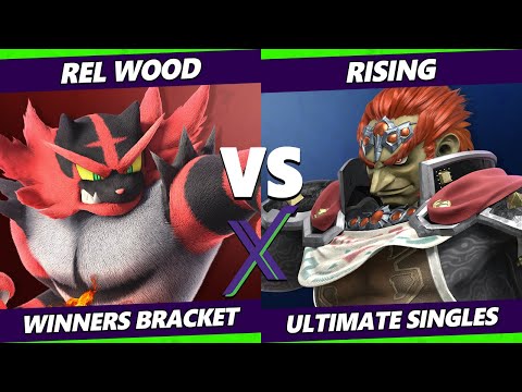 S@X 456 - Rel Wood (Incineroar) Vs. Rising (Bowser, Ganondorf) Smash Ultimate - SSBU