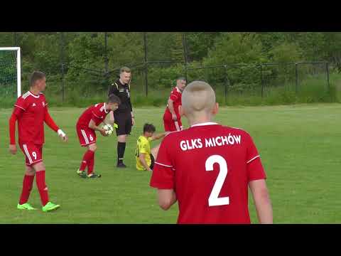 Mecz ligowy GLKS Michów - BKS Bogucin 2-1 (1-1) (27 kolejka) 2.06.21 A-klasa lubelska