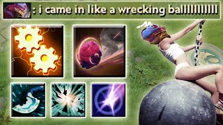 Wrecking Ball tactic: Blink + Cogs + Rolling Thunder [Triple Blink Ability ] Dota 2 Ability Draft