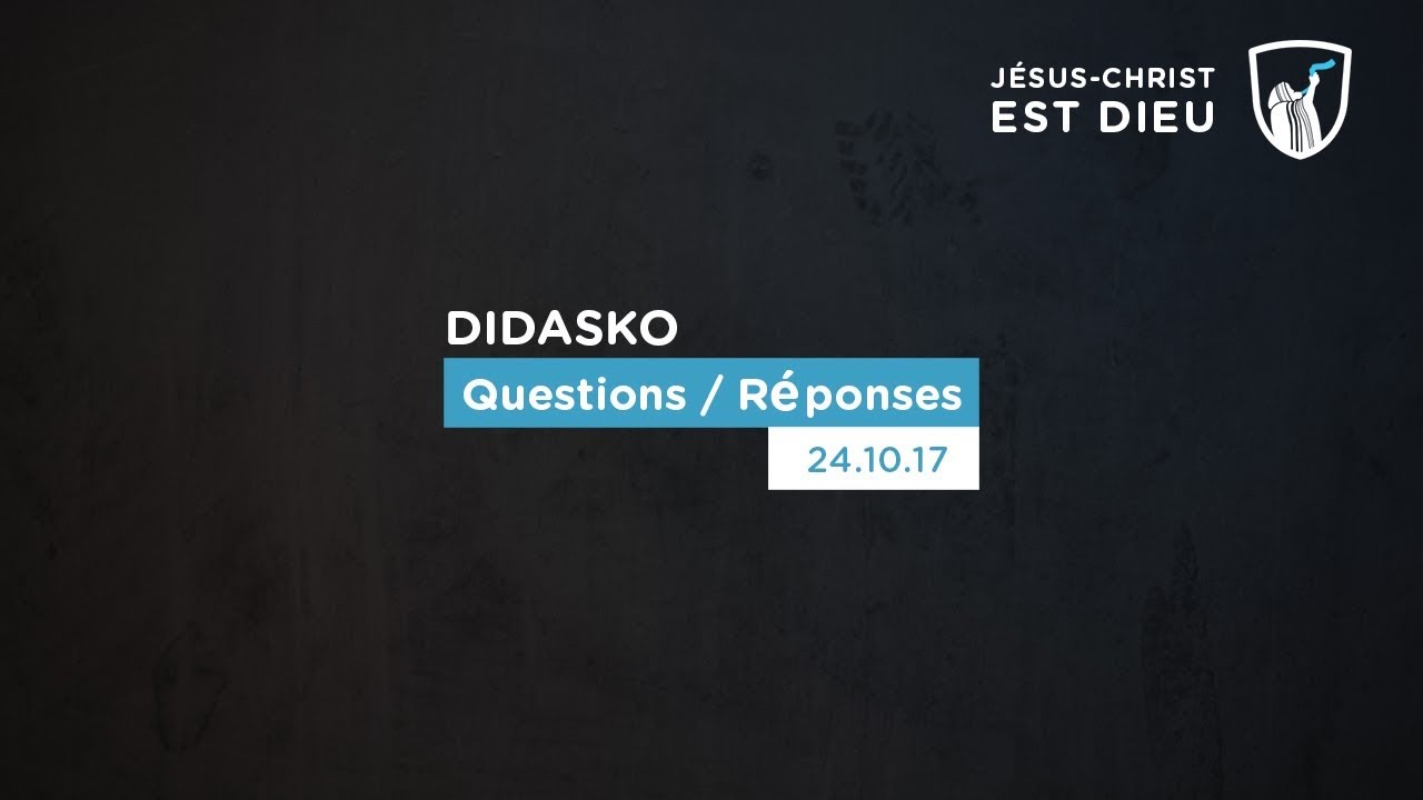 Thumbnail of video: Comment discerner la voix de Dieu ? - Didasko