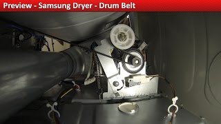 Samsung Dryer Not Spinning - Drum Belt Repair and Diagnostic