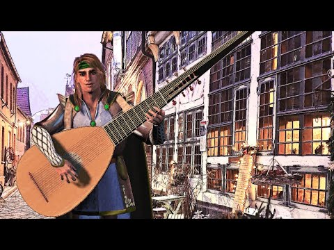 Lauenburger Konzert -instrumental guitar (theorbo) rockpop music by Rainer Struck