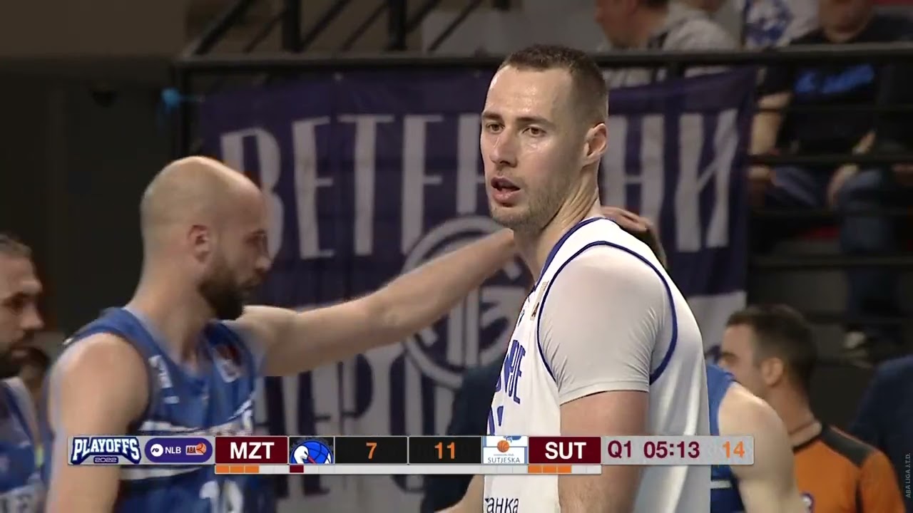 NLB ABA League 2 2021/22, Quarterfinal match: MZT Skopje Aerodrom - Sutjeska (13.4.2022)