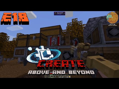 Create Above and Beyond // The Fastest Quarry Contraption // Episode 18