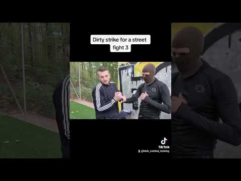 Dirty strike (break fingers)