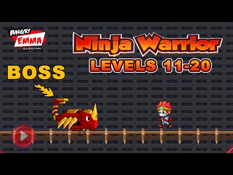Ninja Warrior - Levels 11-20 + BOSS