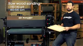 Tips and Tricks   Sanding Cabinet Doors with the SuperBrush Sander