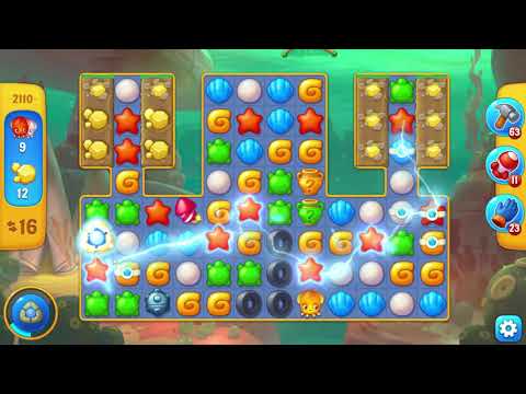 Fishdom 2110 Level - NO BooSTERS
