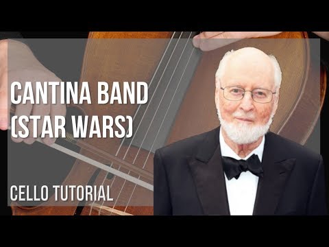 How to play Cantina Band (Star Wars) by John Williams on Cello (Tutorial)