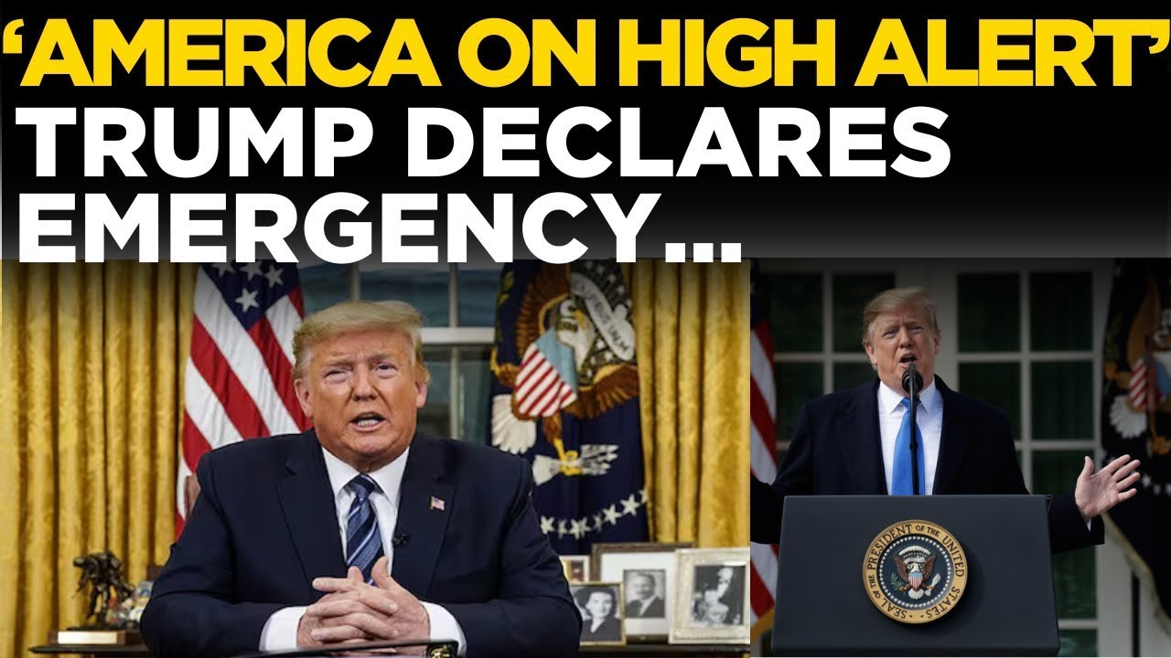 Trump Speech LIVE | President trump declares national emergency at the U.S.-Mexico border | US News
