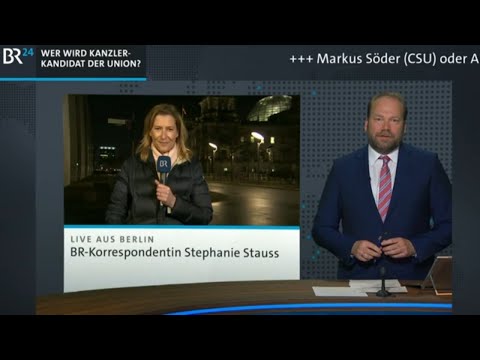 BR24Live: Söder vs. Laschet – Entscheidung in der K-Frage? | BR24