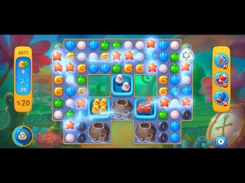 Fishdom 6877 Hard Level - NO 💣🧨💥