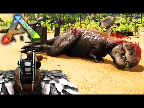 ARK PRIMITIVO #45 - Como DOMAR um T-REX Muito FÁCIL!