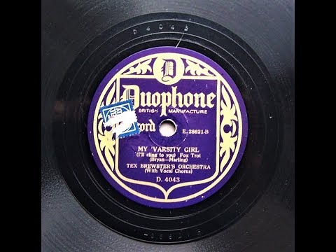 My 'Varsity Girl ( I'll Cling To You ) - Meyer Davis' Swanee Syncopators (1928)