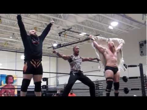 FCW WWE NXT Erick Rowan and J Bronson w/Byron Saxton (Part 1)