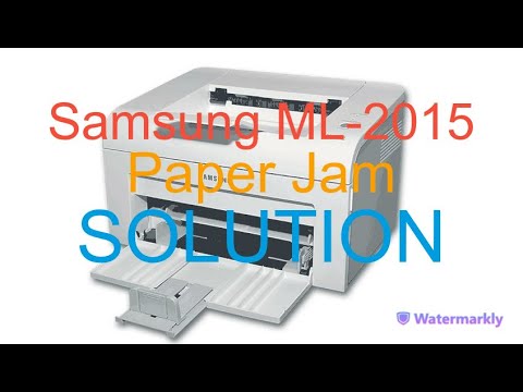 Samsung ML-2015  Pickup Roller and Separation Pad Replacement