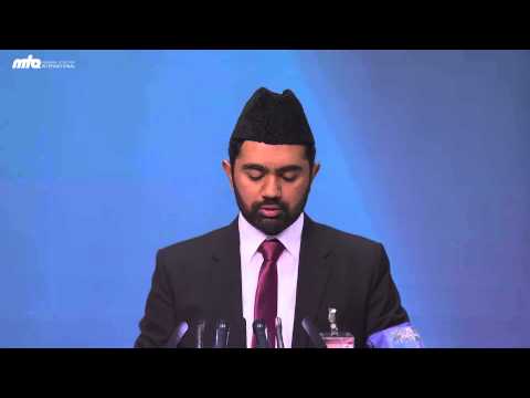 Interkultureller Frieden - Der Heiligen Propheten Muhammad saw - Jalsa Salana Deutschland 2013