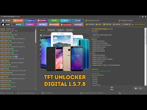 TFT UNLOCKER Digital 1 5 7  8