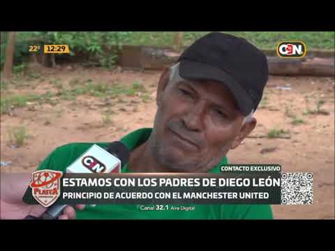 Desde Alto Paraná para el mundo: Diego León, al Manchester United