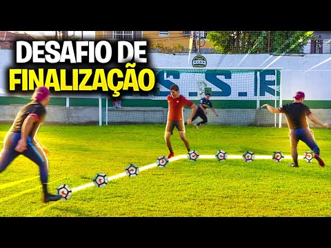 O CHUTE MAIS DIFÍCIL VALE MAIS!! - DESAFIO DE FINALIZAÇÃO