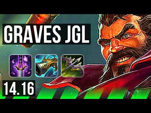 GRAVES vs BEL'VETH (JGL) | 11/2/2, 600+ games, Dominating | EUW Grandmaster | 14.16