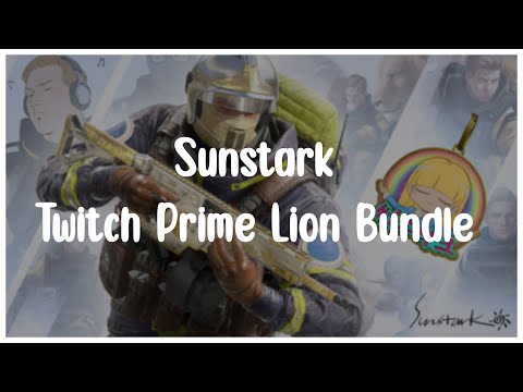 Sunstark Twitch Prime Lion Bundle (Rainbow Six Siege)