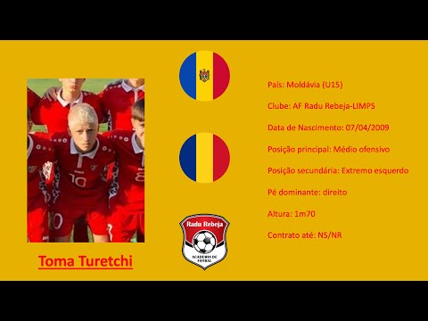 Toma Turetchi | 2009 (Moldova | Radu Rebeja-LIMPS) footage vs Estonia U15